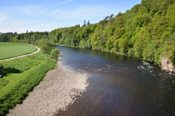 Fishing the Middle Spey at Craigellachie